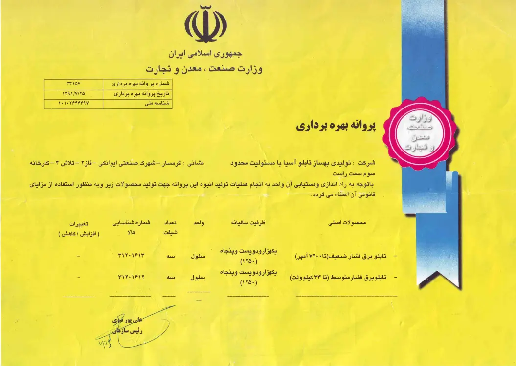 لوگوی صنعت، معدن و تجارت